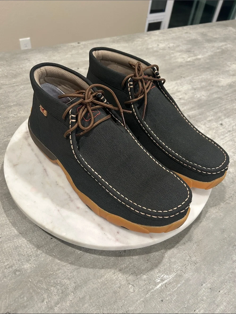 Twisted X Work charcoal Chukka Boots with Gum Sole size 10